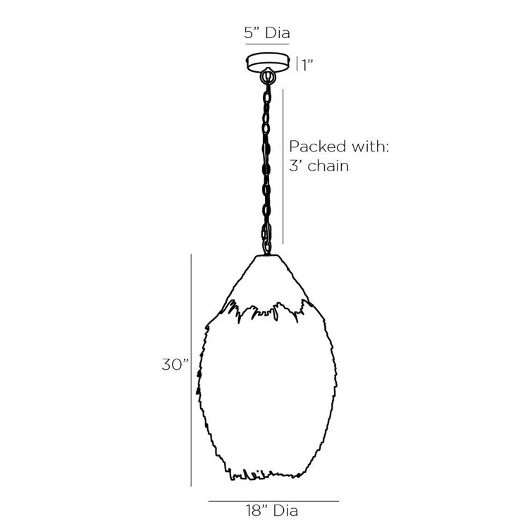 Orla Antique Brass and Rattan Pendant Light