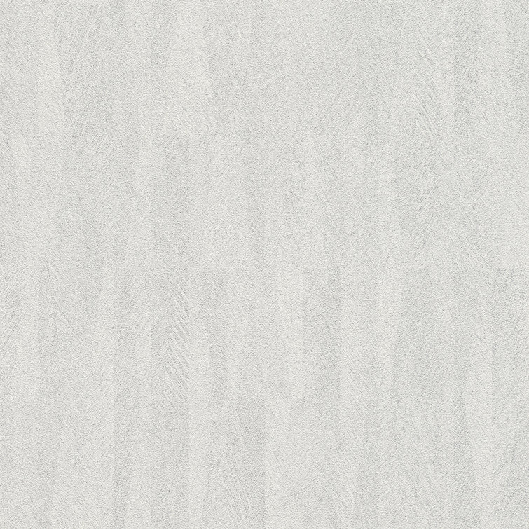 Sutton Silver Textured Geometric Non-Woven Wallpaper