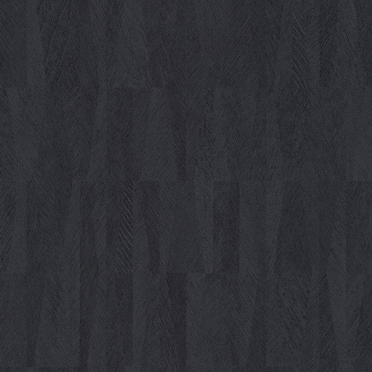 Charcoal Grey 3D Geometric Non-Woven Wallpaper Roll
