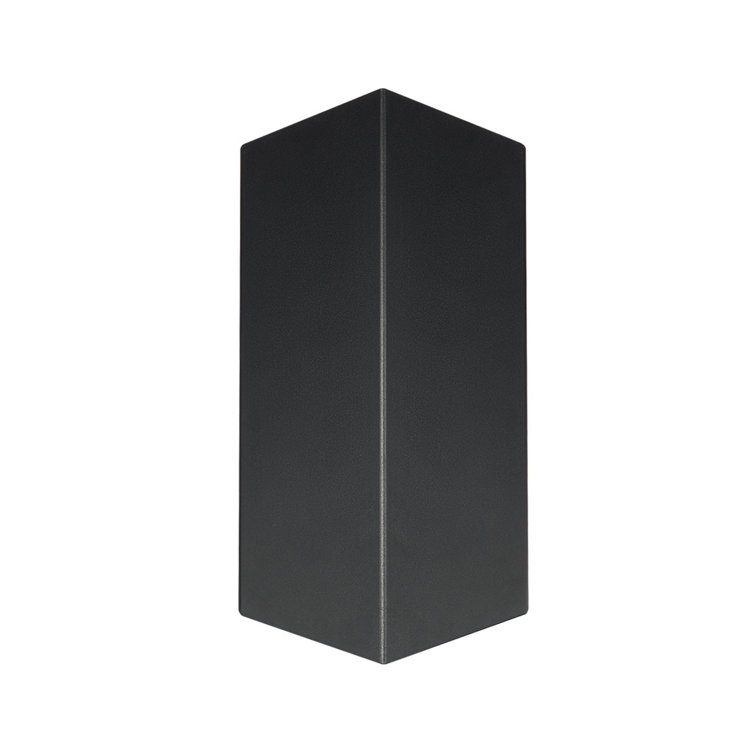 Summit Black Aluminum Dimmable LED Wall Sconce