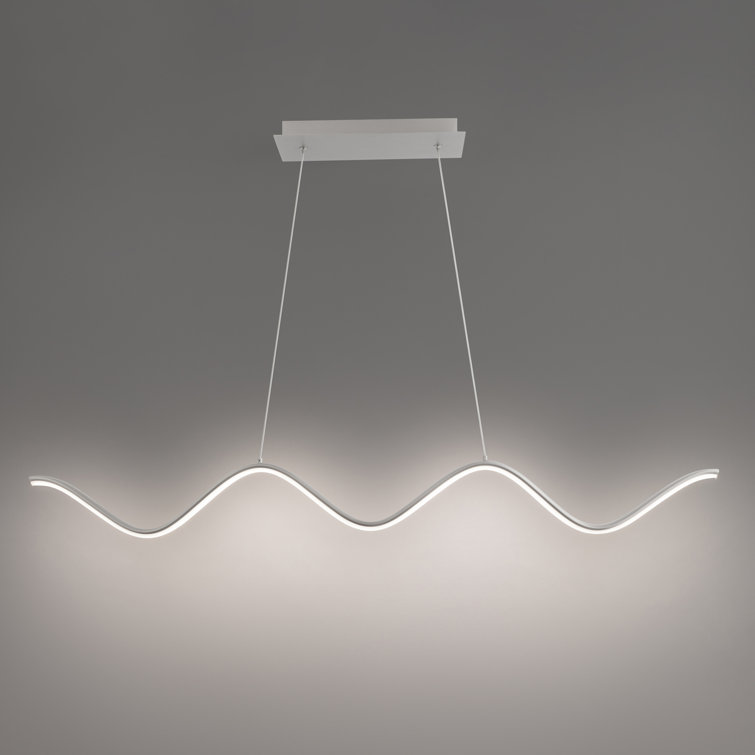 Morae Brushed Nickel LED Indoor/Outdoor Pendant Light