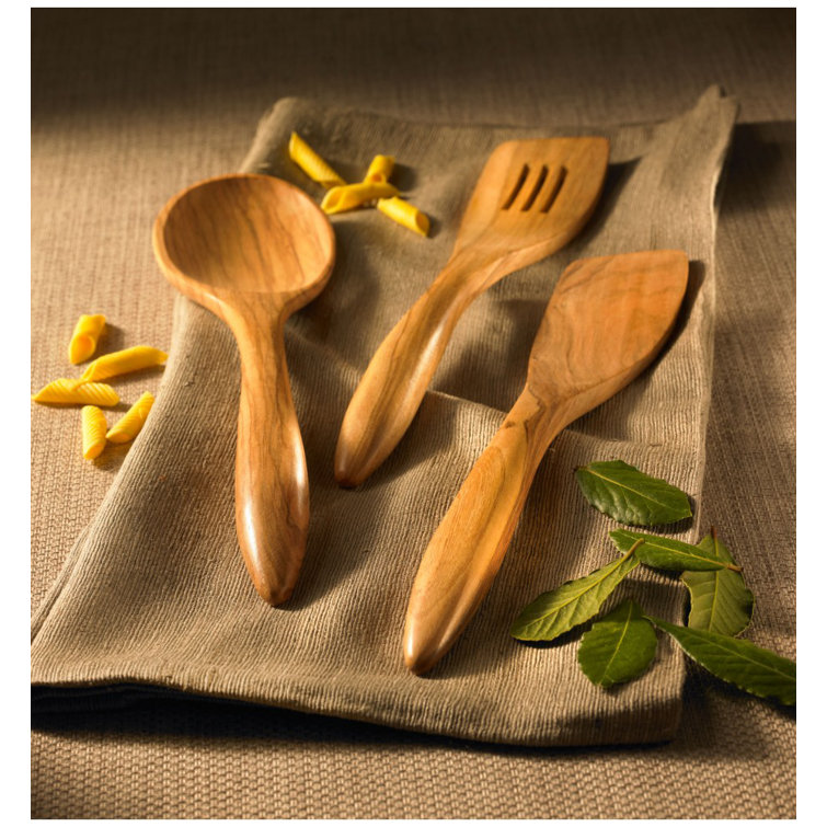 Handcrafted 14-Inch Olive Wood Spatula