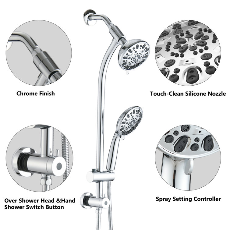 CARPET MAN FLOORING, INC. GDF14A71343Q 7 Spray Patterns Shower Showerheads