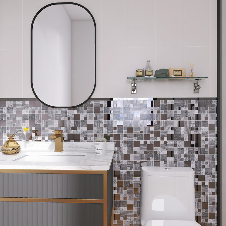 Versailles Square Honed Mosaic Wall & Floor Tile with Water Protection