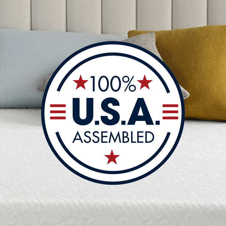 Serta Twin 7" Gel Memory Foam Medium-Firm Mattress - Water Resistant