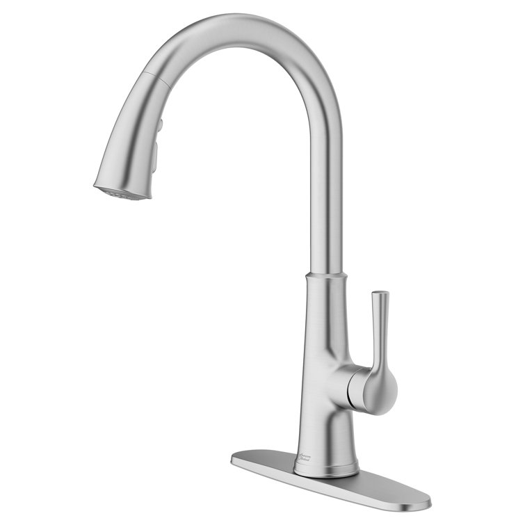Stainless Steel Pull-Down Single Handle Kitchen Faucet