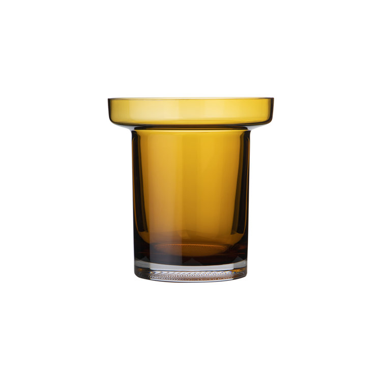 Amber Glass Bouquet Table Vase from Turkey