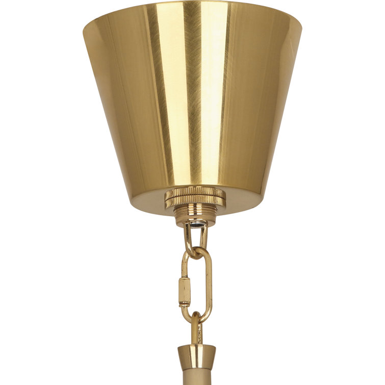 Rico Espinet Racer Adjustable 5-Light Brass Chandelier