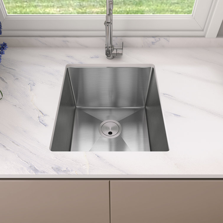 Sinber 33" Stainless Steel Double Bowl Drop-In Workstation Sink