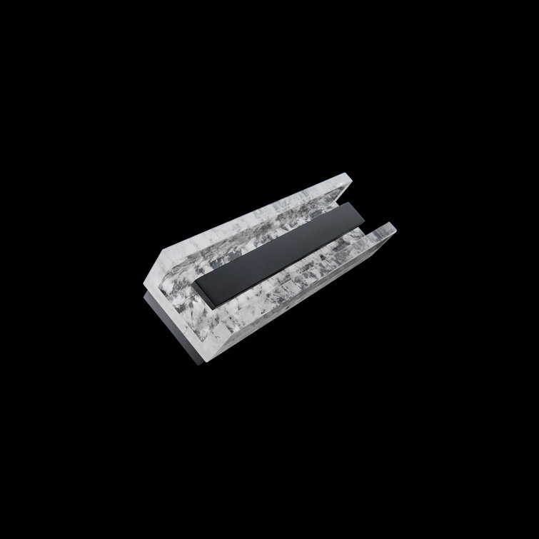 Black Aluminum Dimmable LED Wall Sconce