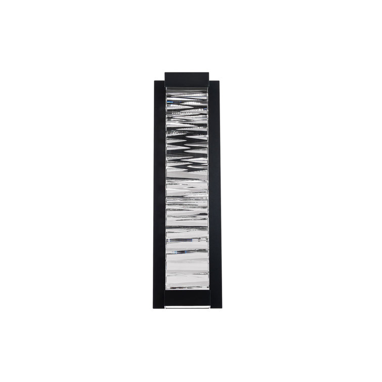 Echelon 24" Black Aluminum LED Dimmable Wall Sconce
