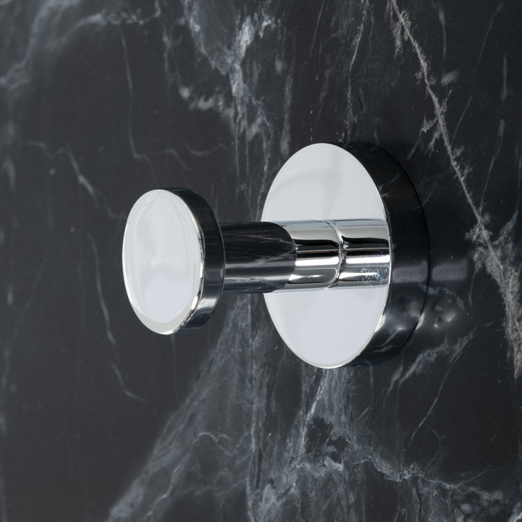 Polished Chrome Minimalist Stainless Steel Robe Hook