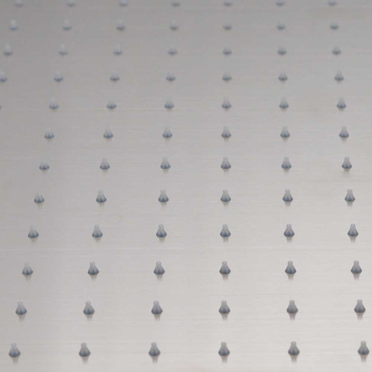 16" Satin Nickel Square Rainfall Shower Head