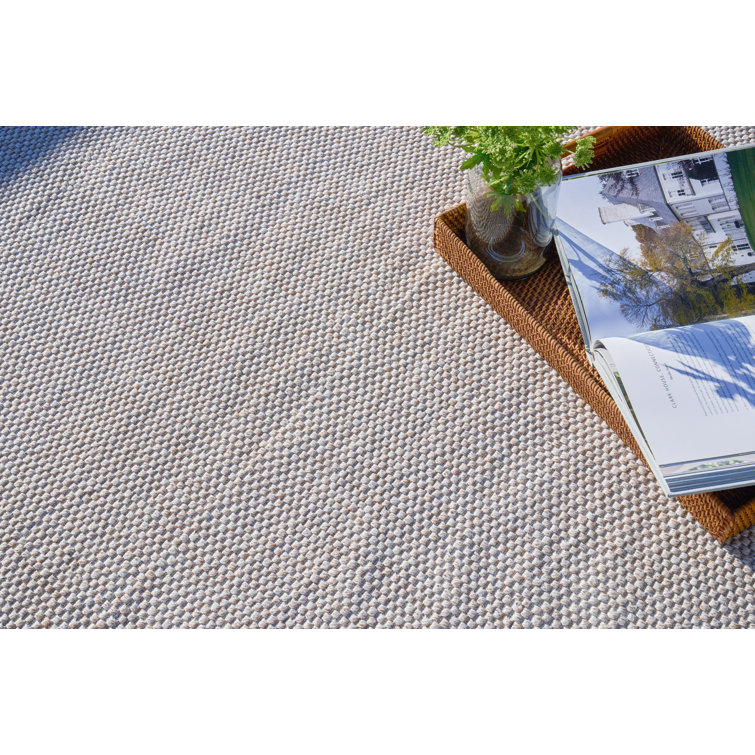 Beige Synthetic Handmade Flat Woven Rectangular Area Rug 10' x 14'