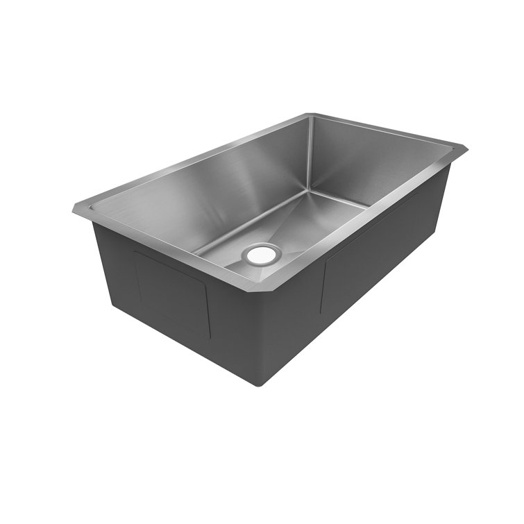 Sinber 32" Stainless Steel Single Bowl Undermount Kitchen Sink