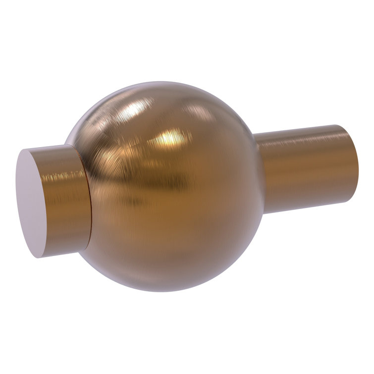 Brushed Bronze Modern Round Cabinet Knob