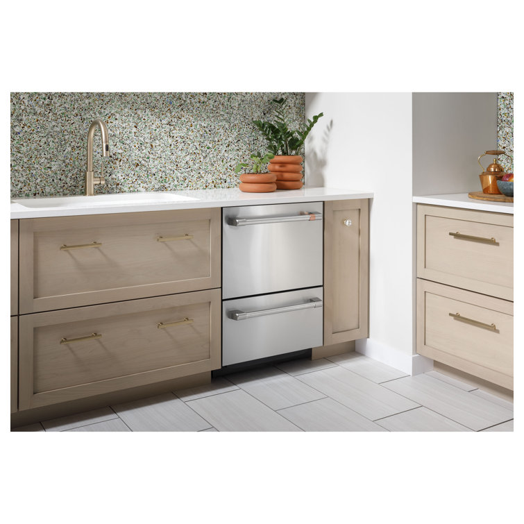 24" Stainless Steel Double Drawer Energy Star Dishwasher