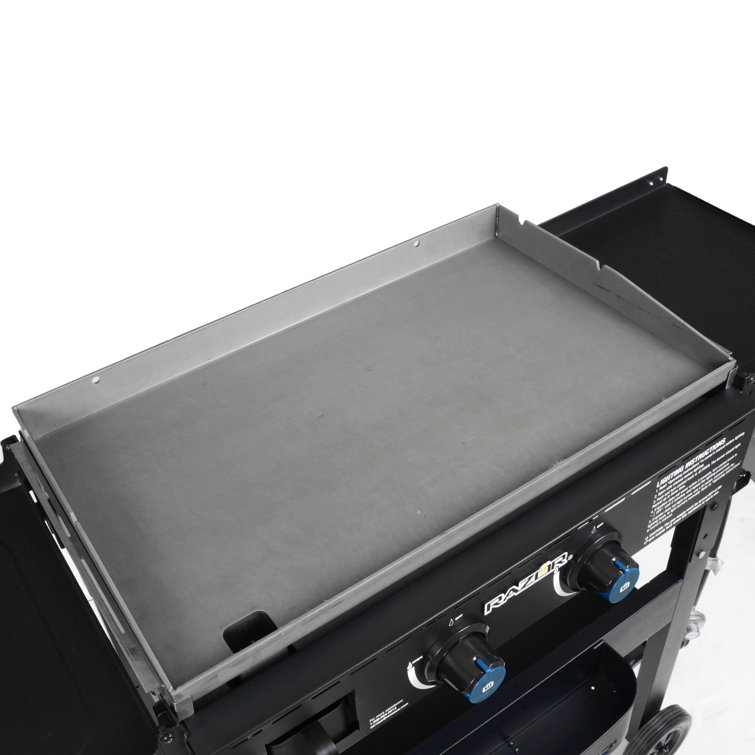 Razor 2-Burner Black Stainless Steel Propane Gas Grill