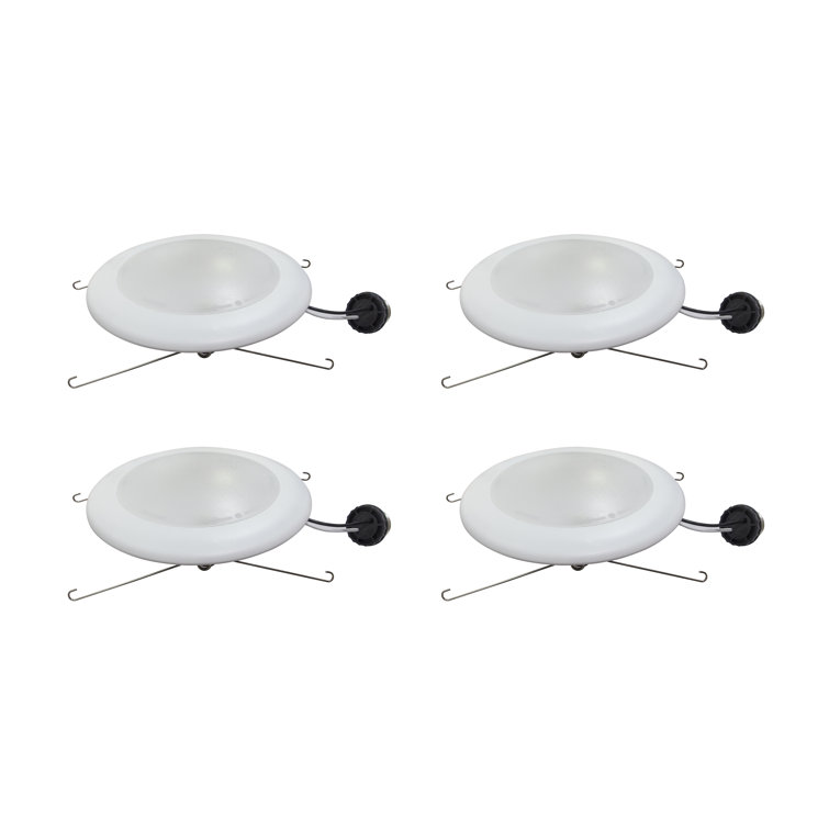 7.5-Inch White Aluminum LED Recessed Lighting Kit