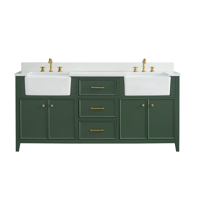 Bladenboro 72'' Double Bathroom Vanity