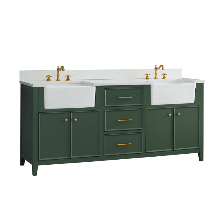 Bladenboro 72'' Double Bathroom Vanity
