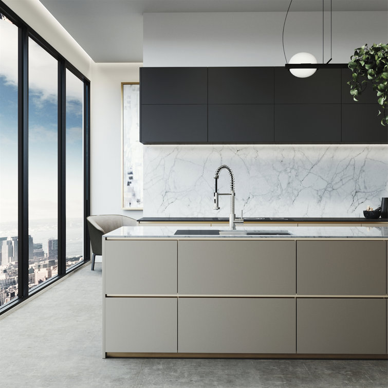 Hampton 34" Stainless Steel Single Bowl Undermount Kitchen Sink