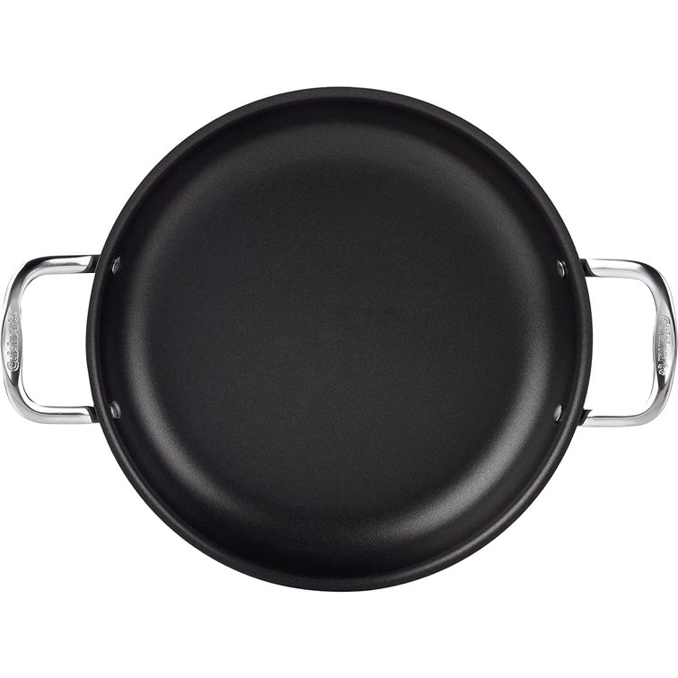 12-Inch Non-Stick Aluminum Frying Pan with Lid