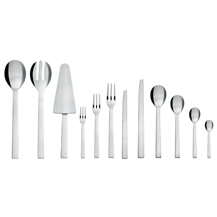 Alessi Alessi Santiago Stainless Steel Flatware Set - Service for 6 (Set of 6)