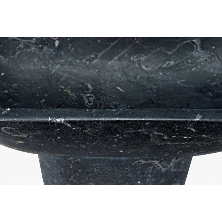 Steve Black Marble Decorative Bowl