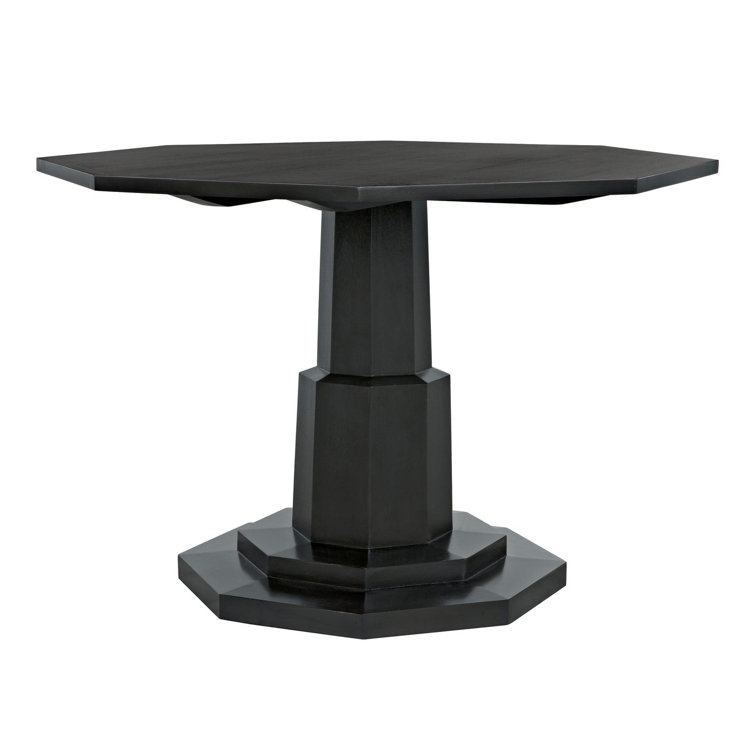 Mid-Century Modern Mahogany Square Dining Table, 45"