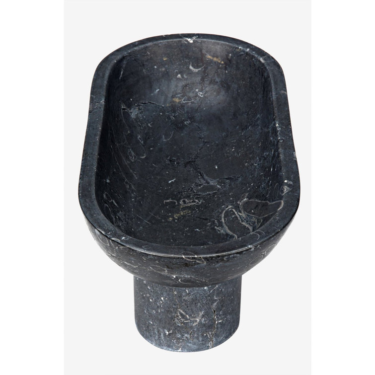 Steve Black Marble Decorative Bowl