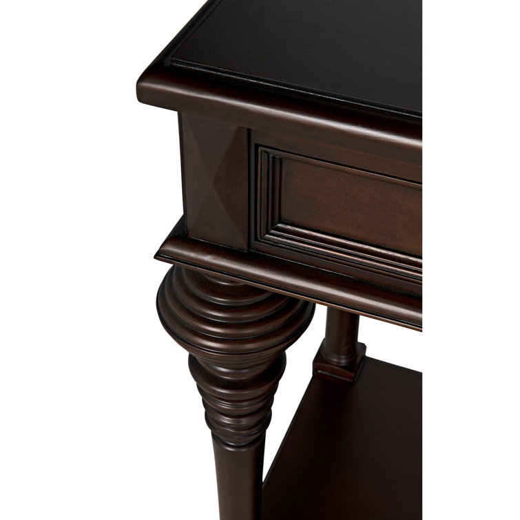 Colonial 72'' Distressed Brown Solid Wood Console Table