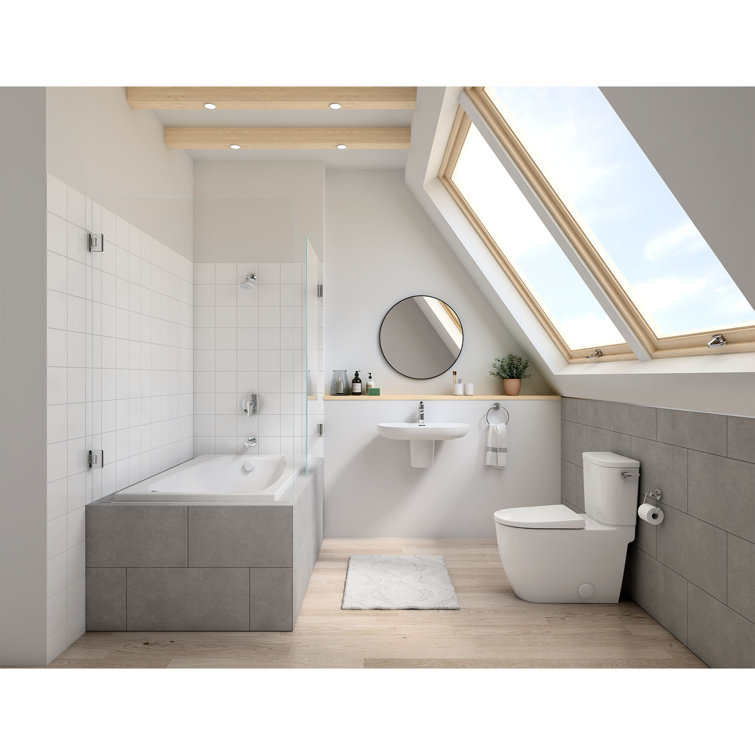 Eurosmart Brushed Nickel Single-Handle Water-Saving Bathroom Faucet