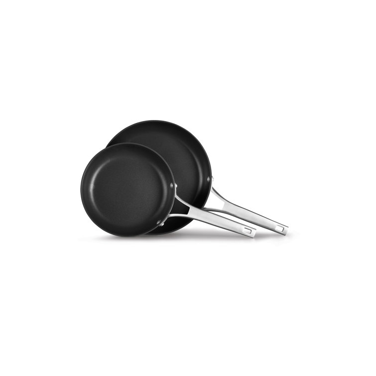Calphalon Premier Hard-Anodized Nonstick Aluminum Fry Pan Set