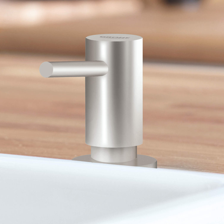Graphite Modern Stainless Steel Soap Dispenser