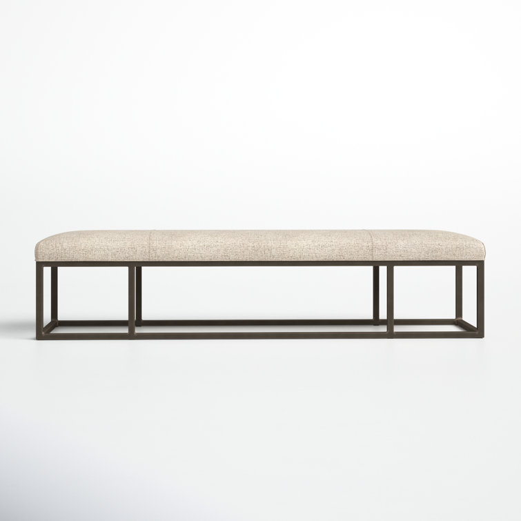 Kabina Modern Fabric-Upholstered Entryway Bench