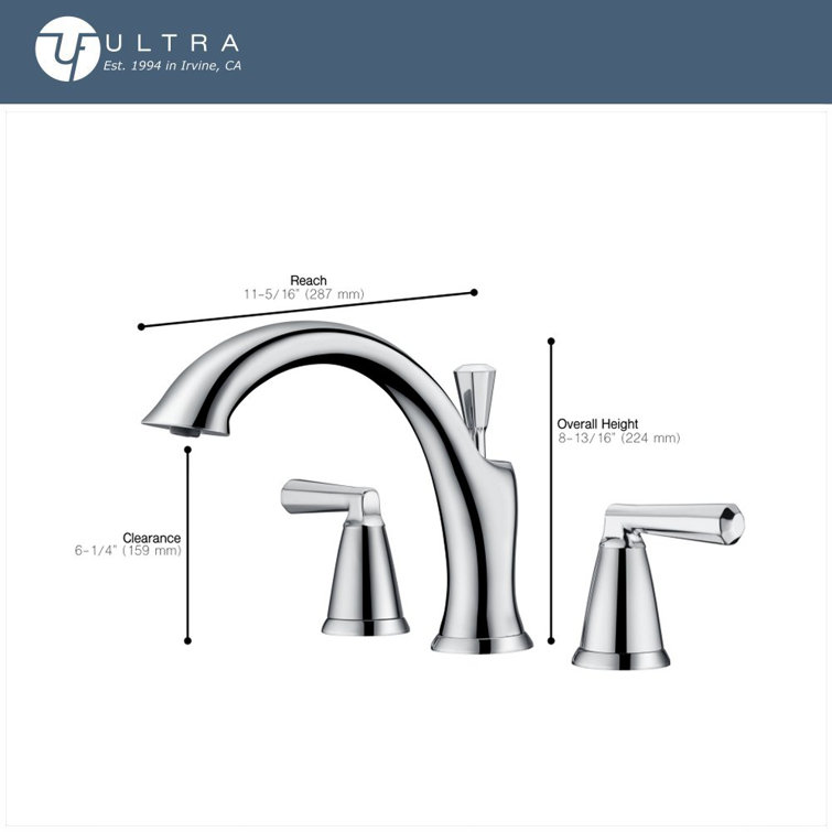 Matte Black Double Handle Roman Tub Faucet
