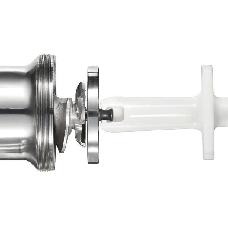 Weston Pro Series Stainless Steel Electric Meat Grinder with Sausage Stuffer