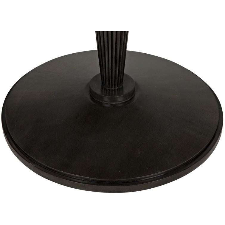 Granada 39" Black Mahogany Round Dining Table