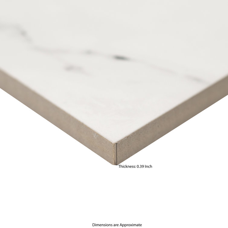 Aria Ice 12" x 24" Polished Porcelain Rectangular Tile