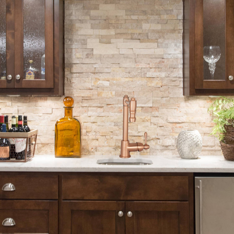 Copper Brass Single Handle Kitchen Bar Faucet