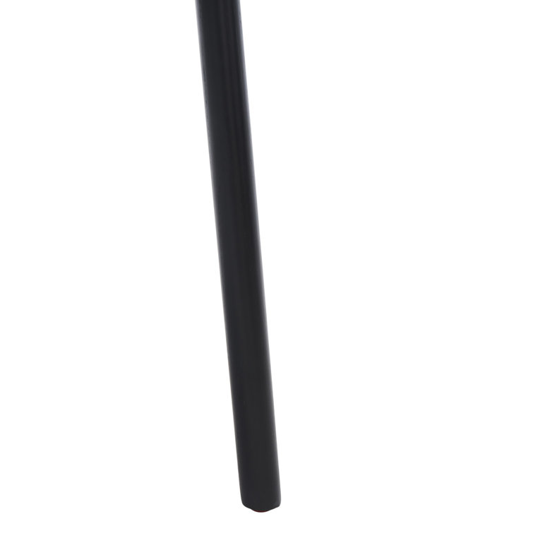Emmy Black and Natural Rattan Cane Dining Chair