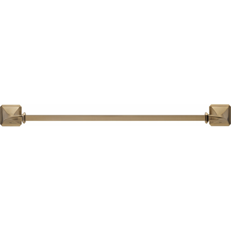 Virage Contemporary 24" Polished Nickel Wall-Mount Towel Bar