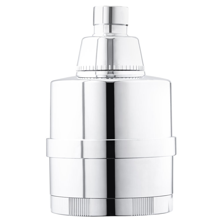 Compact Chrome Handheld Mist Shower Head with Filter