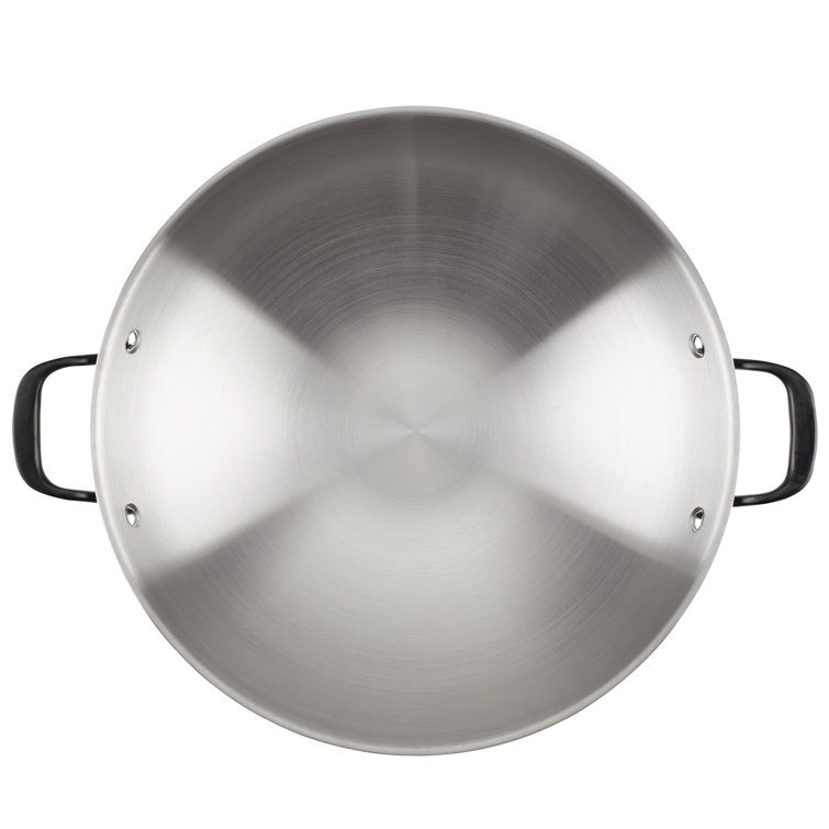 KitchenAid 15-Inch Stainless Steel Induction Wok with Handles