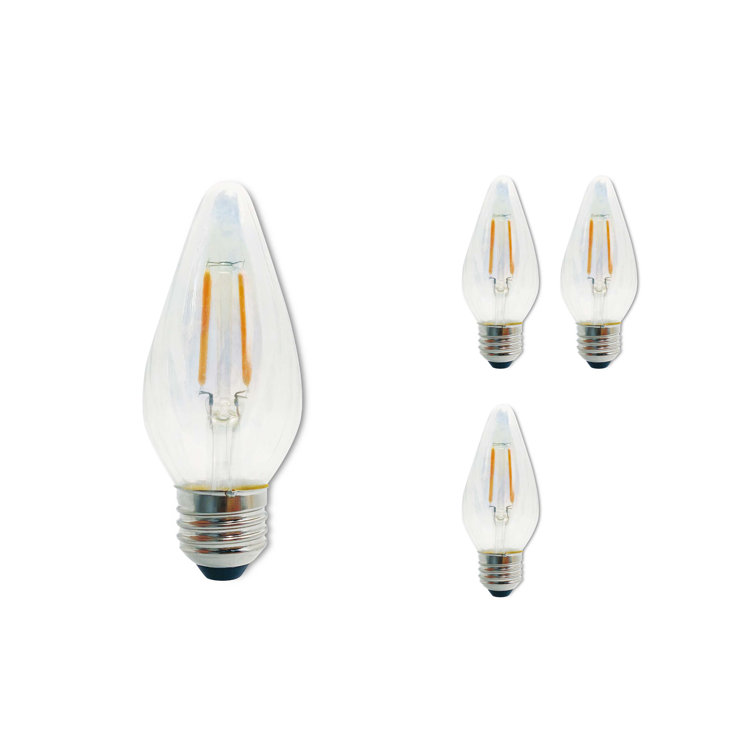 Clear Dimmable Decorative LED Bulb Pack
