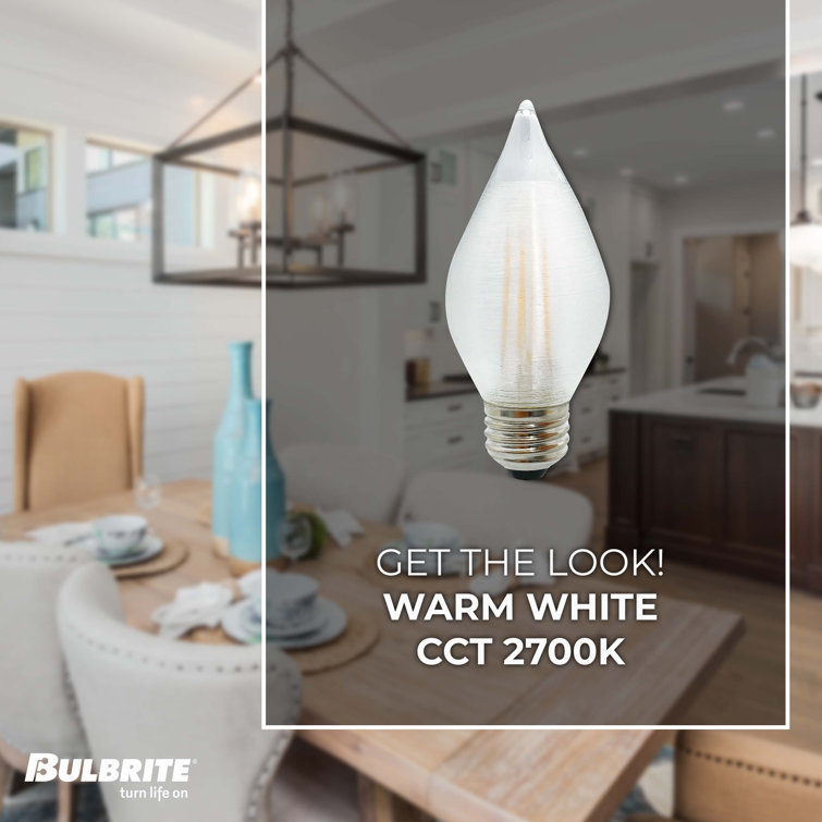 White Dimmable Decorative LED Filament Bulb Set