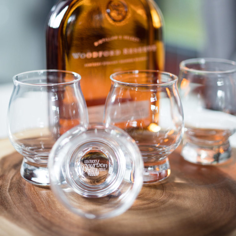 Libbey Signature Clear Glass Bourbon Tasting Set, 8-ounce, Set of 4