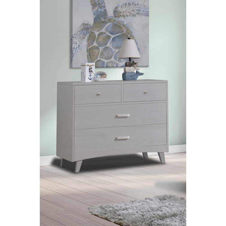 Sorelle Soho Weathered Gray 4-Drawer Nursery Dresser