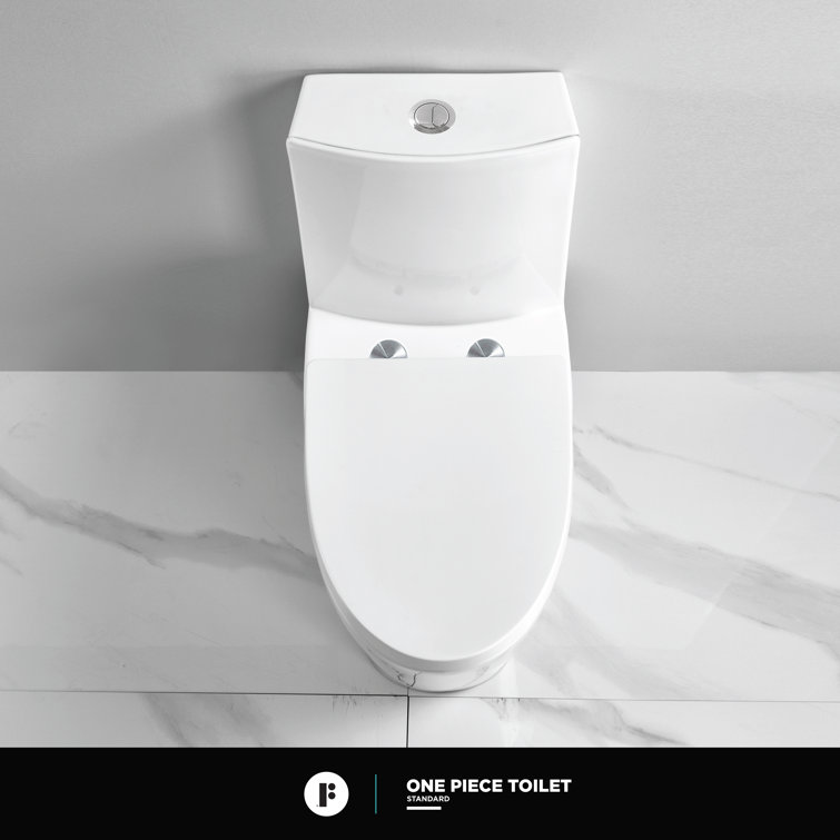 Elegant Dual-Flush High-Efficiency Elongated Ceramic Toilet